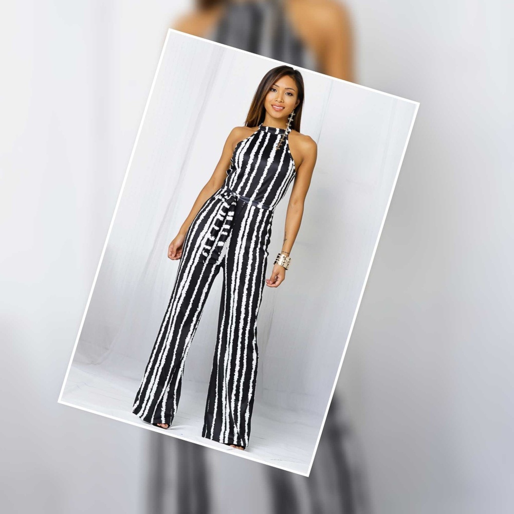 Black & white Jumpsuit